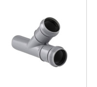 Тройник канализационный RTP Beta Elite 32х32 мм 45° для внутренней канализации 1168569