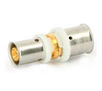 Муфта пресс Uni-Fitt переходная для металлопластиковых труб 26х16 мм НС-1513197