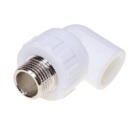 Угольник полипропиленовый РОСТерм PPR комбинированный 32x3/4 НР НС-1517357