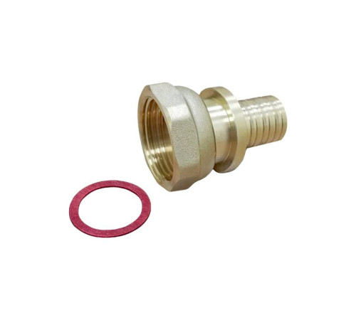 Муфта аксиальная переходная VARMEGA Slide-fit 20x3/4 с накидной гайкой латунь VM51814