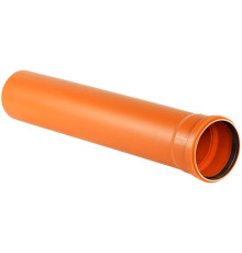 Труба канализационная НПВХ ХЕМКОР наружная 110х3.2х6060 мм SN4 1453758