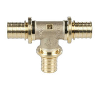 Тройник равнопроходный REHAU RAUTITAN MX 20-20-20 латунь 1649721