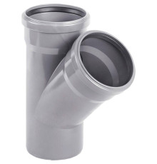 Тройник Хемкор Шумэкс НПВХ 110х50 мм 87° 1455397