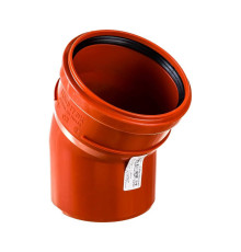 Отвод канализационный ПОЛИТЭК 110х30° наружная канализация 200001130
