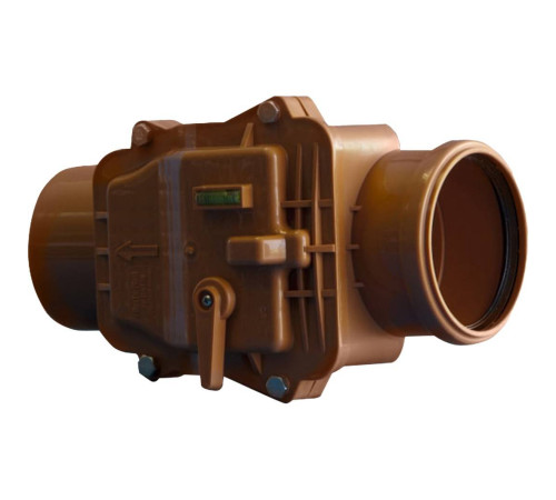 Клапан обратный Политэк Пайп для наружной канализации 160 мм НС-1306769