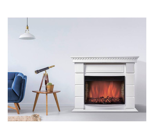 Портал для электрокамина Firelight Elegante 25 белый р/в НС-1728826