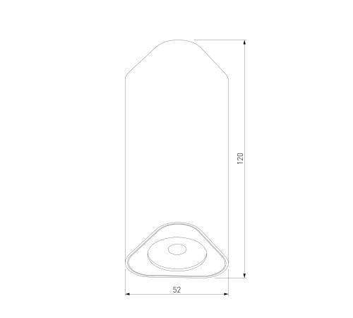 Светильник потолочный светодиодный Trio 8W 4000K белый 25110/LED