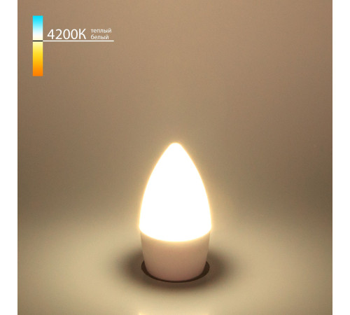 Светодиодная лампа quotСвечаquot C37 6W 4200K E27 BLE2737