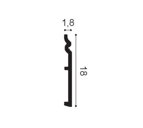 Плинтус Orac Decor CONTOUR SX206