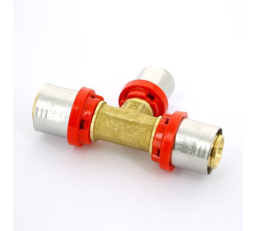 Тройник пресс Tiemme 20х16х20 мм 1650008