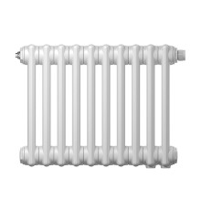 Трубчатый радиатор Zehnder Charleston 2050 18 сек. нижнее подключение RAL 9016 с кронштейнами 1247265