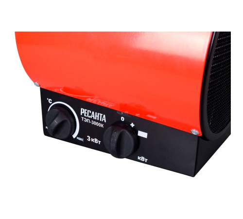 Тепловая пушка электрическая Ресанта ТЭП-3000К круглая 3 кВт Н8880
