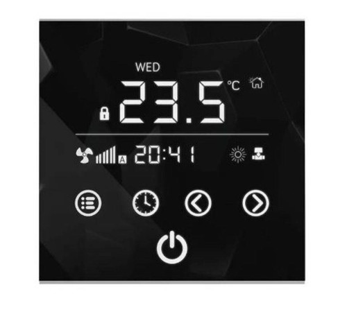 Регулятор электронный программный Varmann Vartronic сенсорный черный 703101