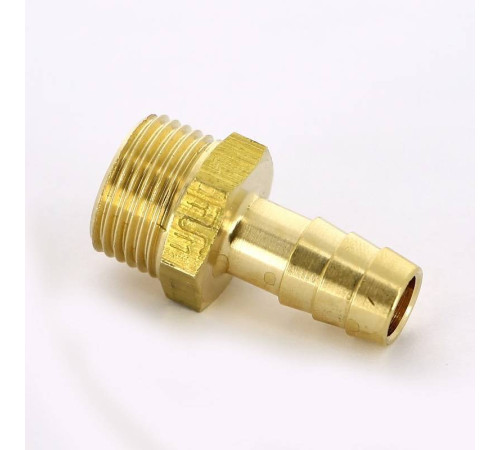 Штуцер для шланга Tiemme ROMA 3/8 наружная резьба 1500479