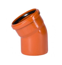 Отвод канализационный Ostendorf KGB 110 мм 30° 220210