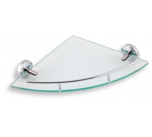 Полка угловая с ограждением Novaservis Metalia 11 хром 0158.0