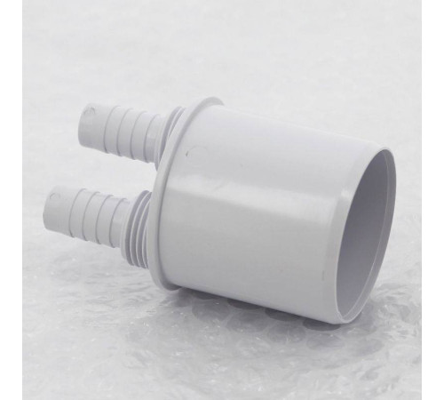 Адаптер McAlpine для подключения слива с 2 прямыми отводами 1/2 x 50 мм WFH-CON50