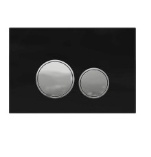 Клавиша смыва Allen Brau Priority 24,8x16,8 см черный 9.20005.31