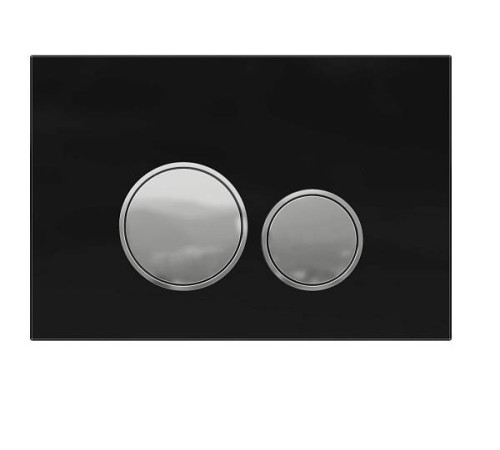 Клавиша смыва Allen Brau Priority 24,8x16,8 см черный 9.20005.31