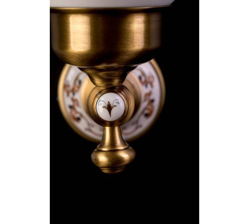 Крючок для ванной Boheme Provanse двойной подвесной бронза 10806