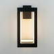 Уличный настенный светодиодный светильник Frame LED IP54 1527 TECHNO LED черный