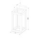 Уличный настенный светодиодный светильник Frame LED IP54 1527 TECHNO LED черный