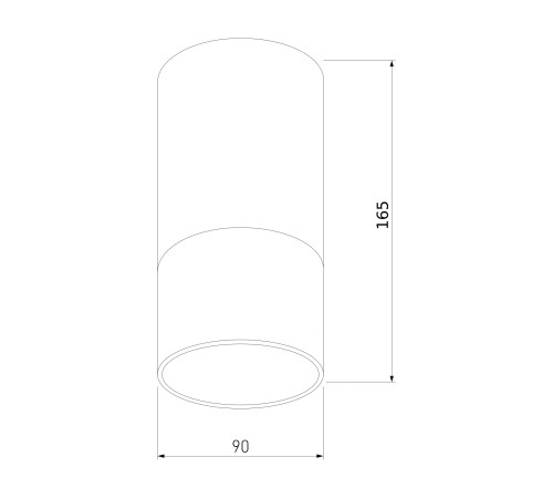 Уличный потолочный светильник Light LED 2106 IP54 35139/H черный