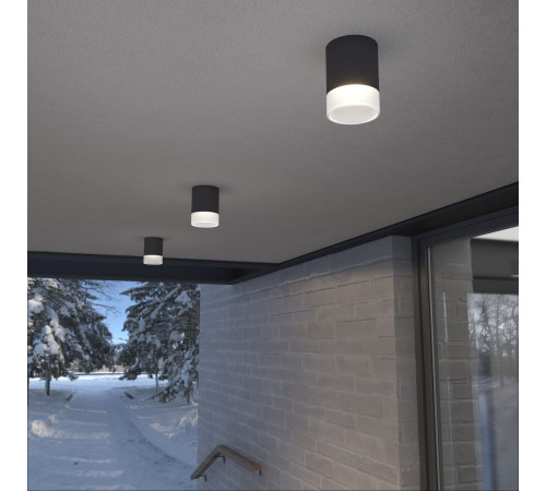 Уличный потолочный светильник Light LED 2107 IP54 35140/H черный
