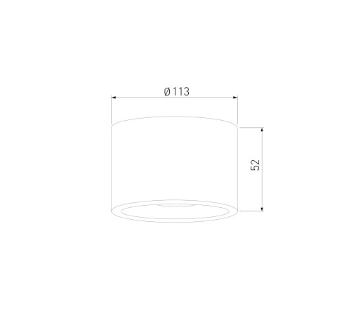 Уличный потолочный светильник Light LED 2135 IP65 35141/H черный