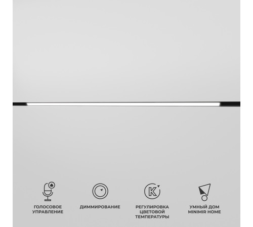 Умный трековый светильник 30W 2700-6500K Dim L03 Slim Magnetic 85080/01