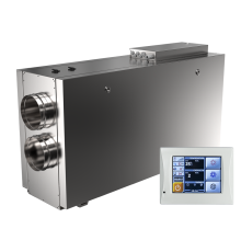 Приточно-вытяжная установка SHUFT UniMAX-P 2200SE EC с электронагревателем НС-1085412