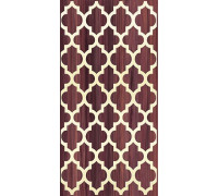 Декор Ceramica Classic Buhara бордо 25х50 см 04-01-1-10-03-47-679-0
