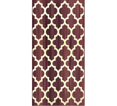 Декор Ceramica Classic Buhara бордо 25х50 см 04-01-1-10-03-47-679-0