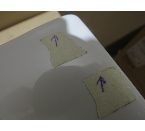 Биде подвесное GSI Pura 500x360 мм с отверстием под смеситель и переливом 8864111