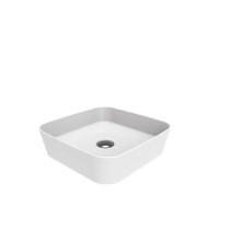 Раковина накладная Creavit LOOP 40 см белая LP040-00CB00E-0000