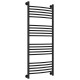 Полотенцесушитель водяной Сунержа Богема+ с полкой 500x1200 мм матовый черный 31-0221-1250