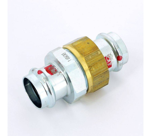 Муфта разъёмная пресс Viega Prestabo оцинкованная сталь 28 мм 559335