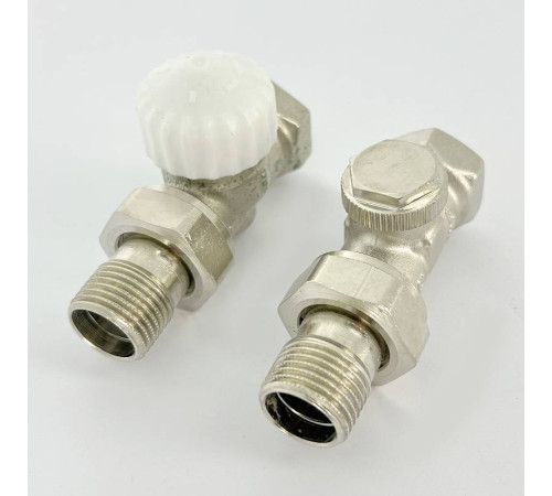 Комплект радиаторный прямой термостатический Duichi 1/2 НВ 192KIT22