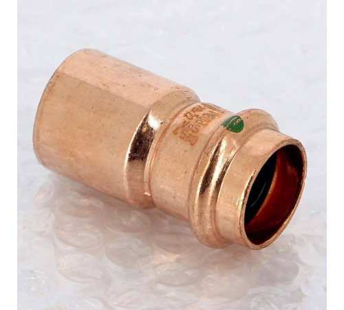 Муфта-вставка пресс Viega Profipress медь 28x22 мм 296506