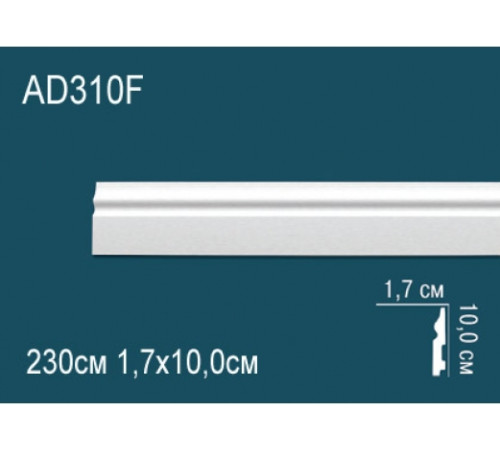 Плинтус напольный гибкий Perfect AD310F полиуретан 1999