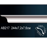 Карниз потолочный Perfect AB217 полиуретановый AB217