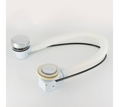 Слив-перелив для ванны Wirquin полуавтомат L700 мм с регулируемым сифоном 30975014