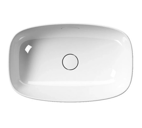 Раковина-чаша GSI NUBES 600х380 мм без отверстия под смеситель белая глянцевая 978311
