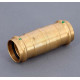 Муфта надвижная пресс Viega Sanpress 35 мм бронза 124335