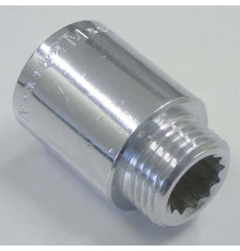 Удлинитель хромированный Tiemme 3/4 x 80 мм НВ 1500313