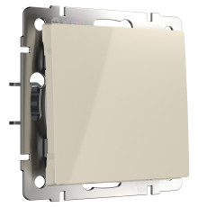 Выключатель одноклавишный (слоновая кость) W1110003