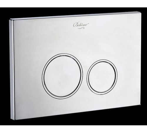 Кнопка смыва для инсталляции Boheme пластик 24х1.5х16 см хром 659