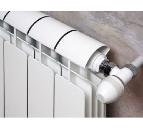 Радиатор биметаллический Atlant Bm 350 6 секций боковое подключение at35006g RAL 9016