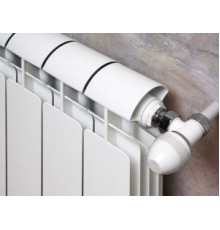 Радиатор биметаллический Atlant BM 350 10 секций боковое подключение RAL 9016 at35010g