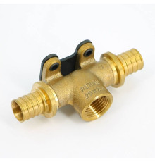 Водорозетка надвижная проходная REHAU RAUTITAN RX+ 20x1/2x20 ВР бронза 456294